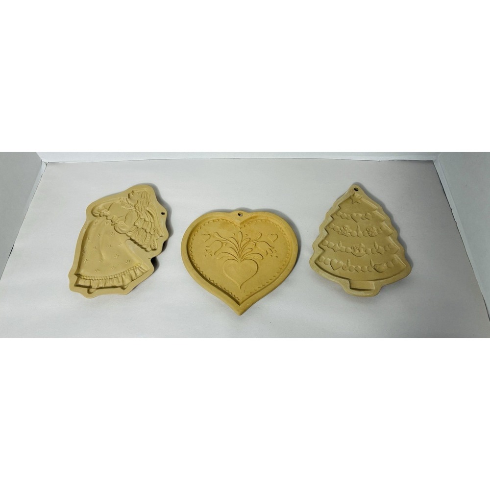 brown bag cookie mold Vintage‎ Art 1986 Lot Of 3 Hoilday